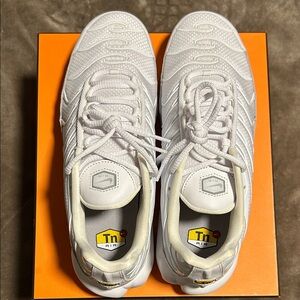 Nike Air Max Plus White Sneakers